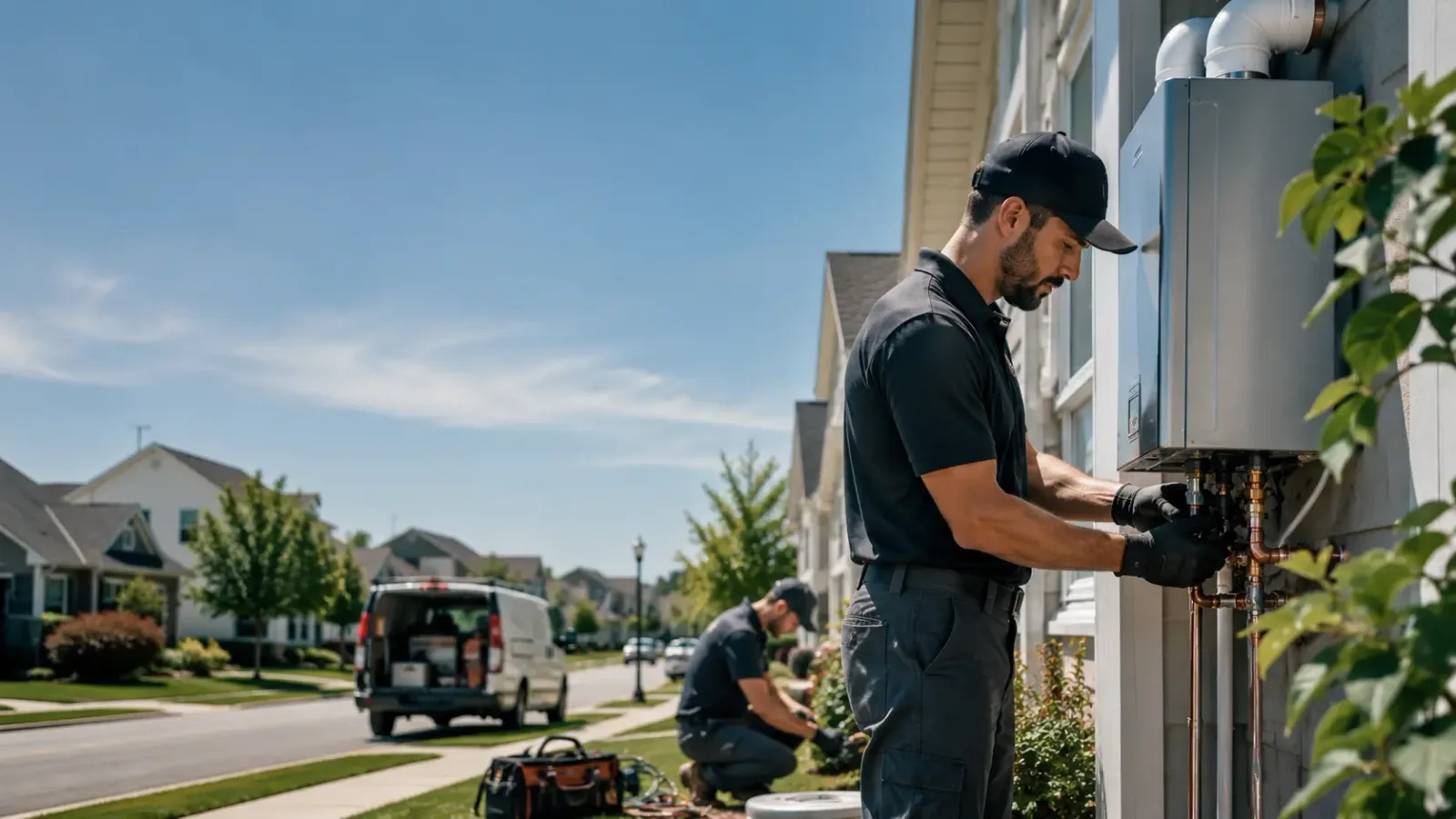Tankless Water Heater Installation in Brussels, WI